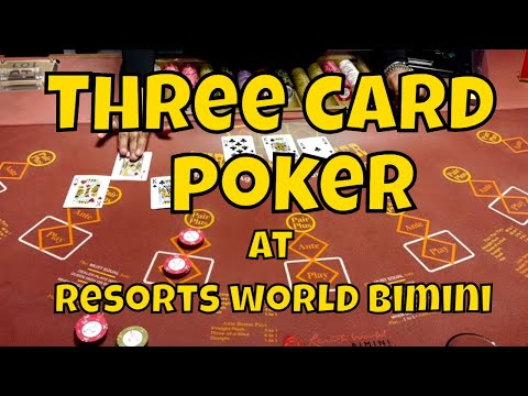 3-Card Poker at Resorts World Bimini - Table Games Tuesday!