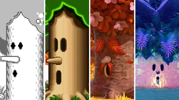 Evolution Of Whispy Woods Boss Battles in Kirby Ga...