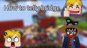 How to telly bridge?|difference between telly and jitter Bridge|blockman go adventures