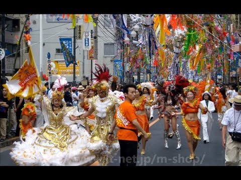 第28回 薬王寺・柳町七夕まつり　サンバカーニバル 2006年7月2日 平成18年