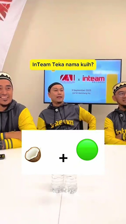 Inteam..Teka Nama kuih...#zaisrigemilang