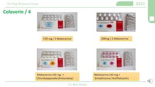 الفرق بين أنواع Coloverin الأربعة الموجودين فى الصيدلية .