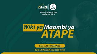 🔴#LIVE  KIJICHI SDA ||JUMA LA ATAPE  22/4/2026: SIKU 5