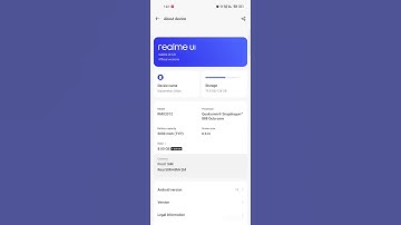 Android 13 update on Realme gt 2 #shorts