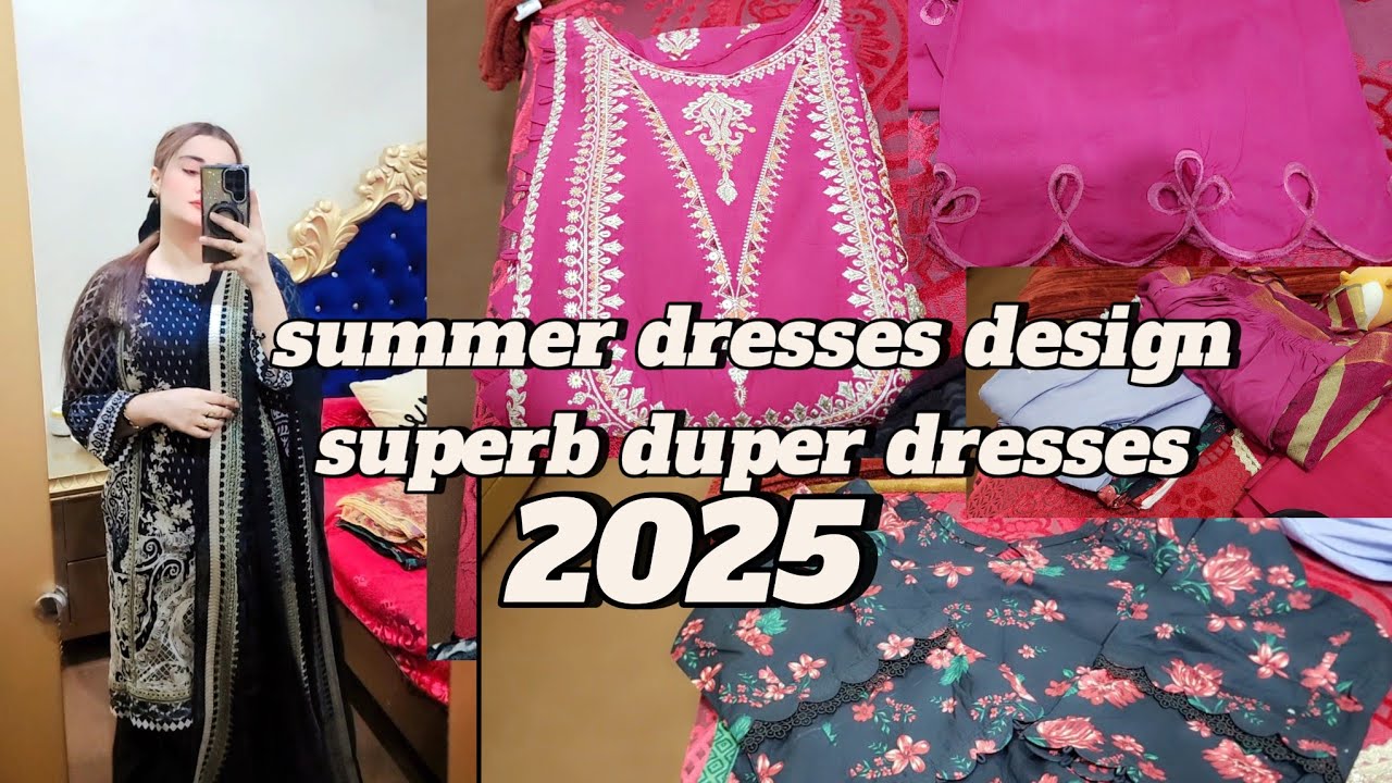 Summer eid dresses design stylish trending outfits || finally kapry stitch ho gy