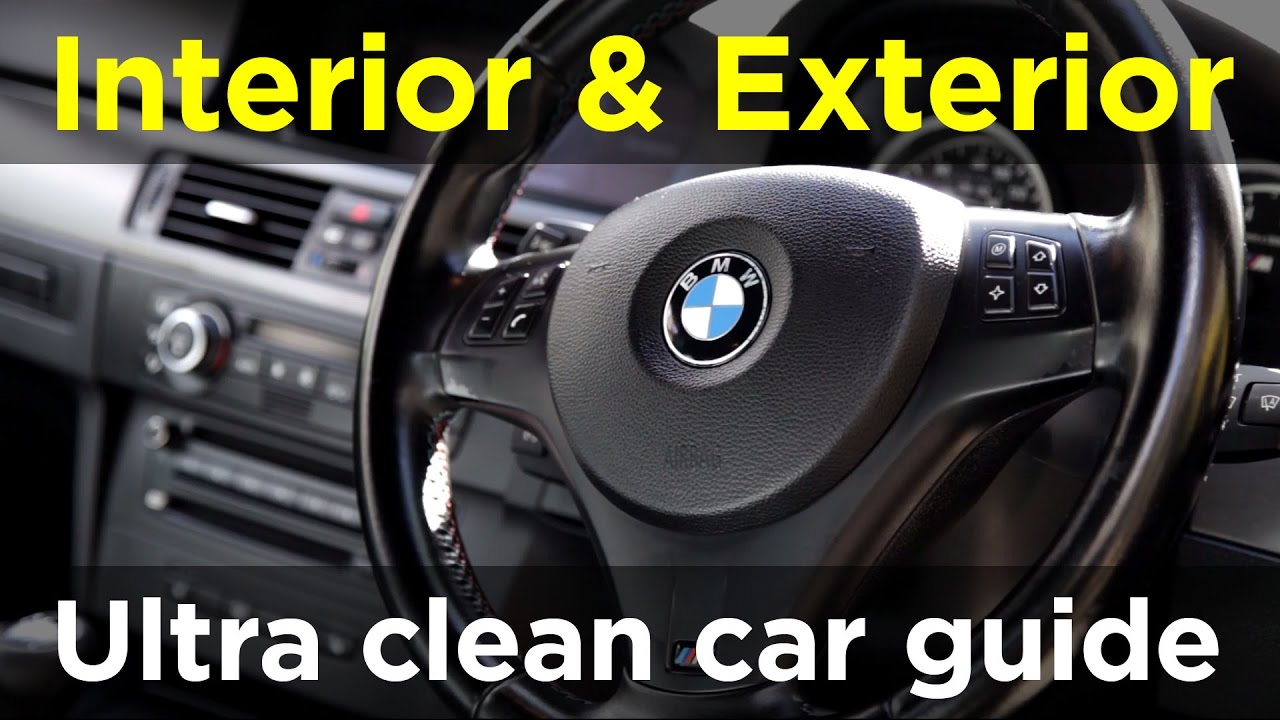 How to Clean Your Car's Exterior and Interior