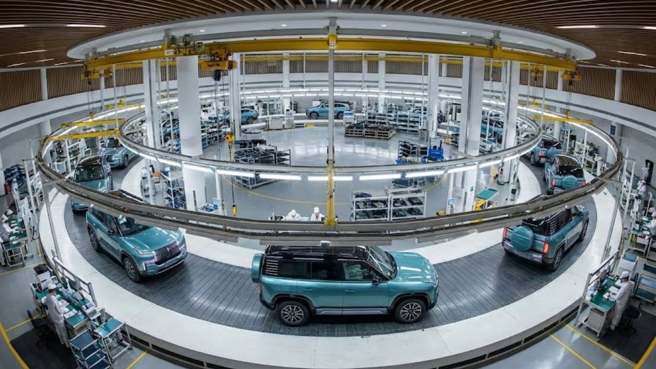 Inside BYD’s Ultra-Luxury Yangwang U8 Factory | How China Builds Next-Gen SUVs