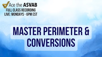 ASVAB Arithmetic Reasoning: Perimeter Word Problems & Unit Conversions Explained!