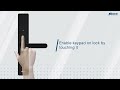 Ozone smart lock reset setup process