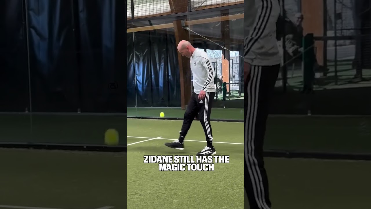 Zidane mixing padel and footy 🔥 (via @z5official)