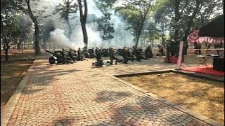 Dentuman Meriam Detik-Detik Proklamasi HUT RI ke 78 th 2023