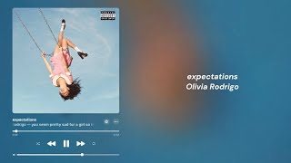 Olivia Rodrigo- expectations | Lyrics 