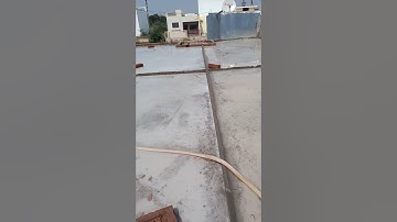 Curing process after slab cast #shortvideo