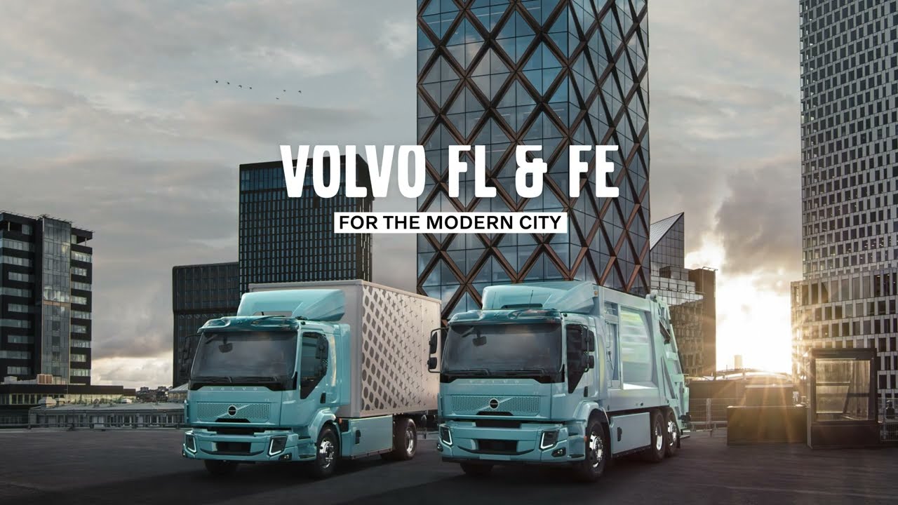 ⁣Volvo Trucks – The updated Volvo FL & FE for the modern city