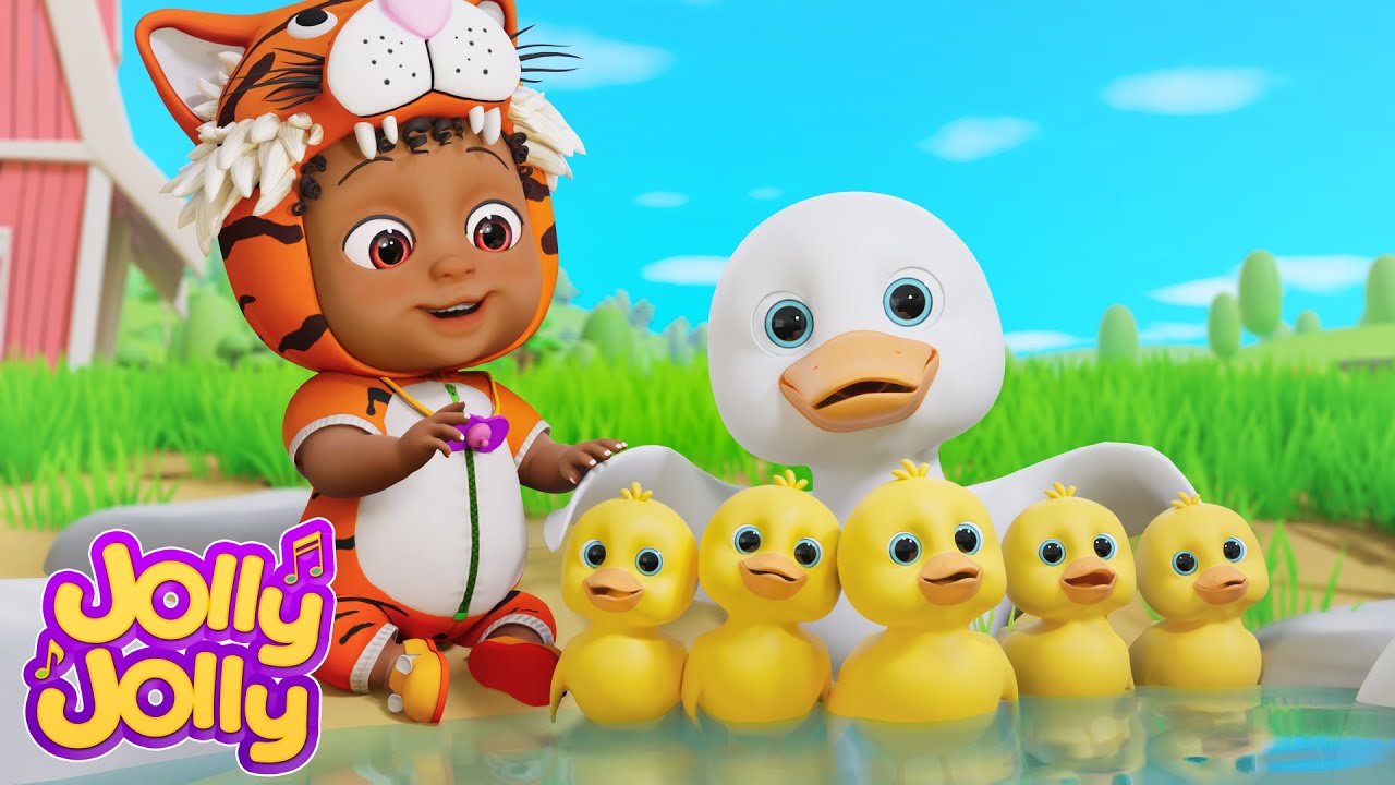 Jolly Jolly - Cancion numero | Cinco Patitos | Canciones Infantiles
