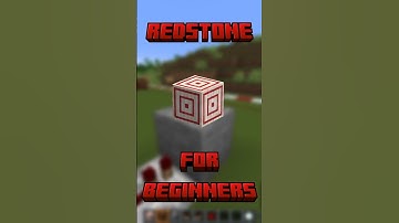 REDSTONE FOR BEGINNERS: The target block! #minecraft  #tutorial  #redstone