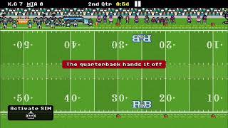How to do a bullet pass in Retro Bowl