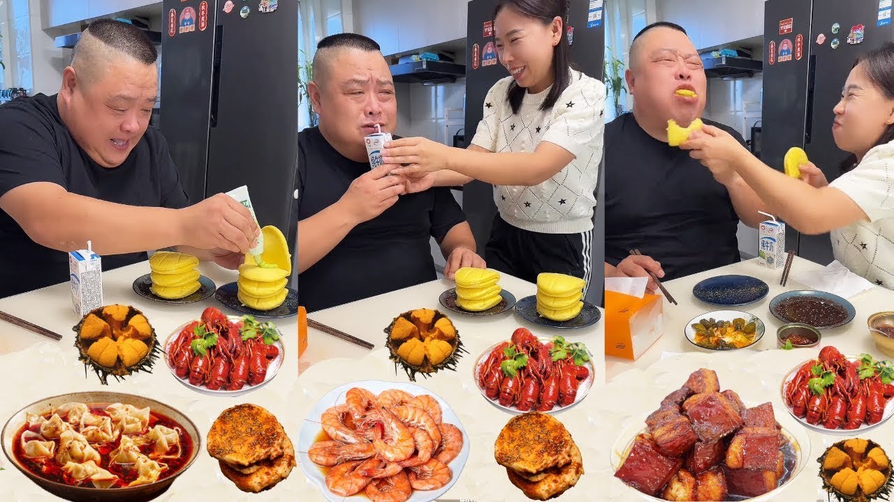 Husband tried to mustard my pancake — ended up crying from his own trick!