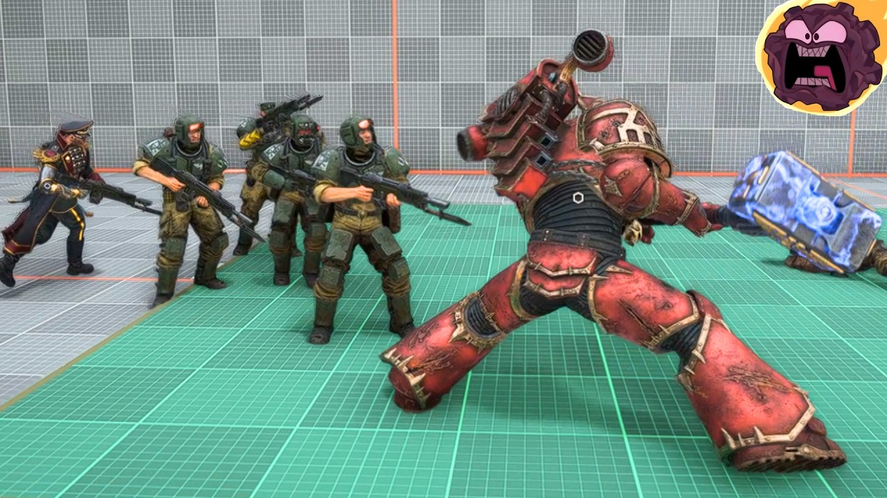 Chaos Space Marine VS Guard | Warhammer 40k Space Marine 2 - YouTube