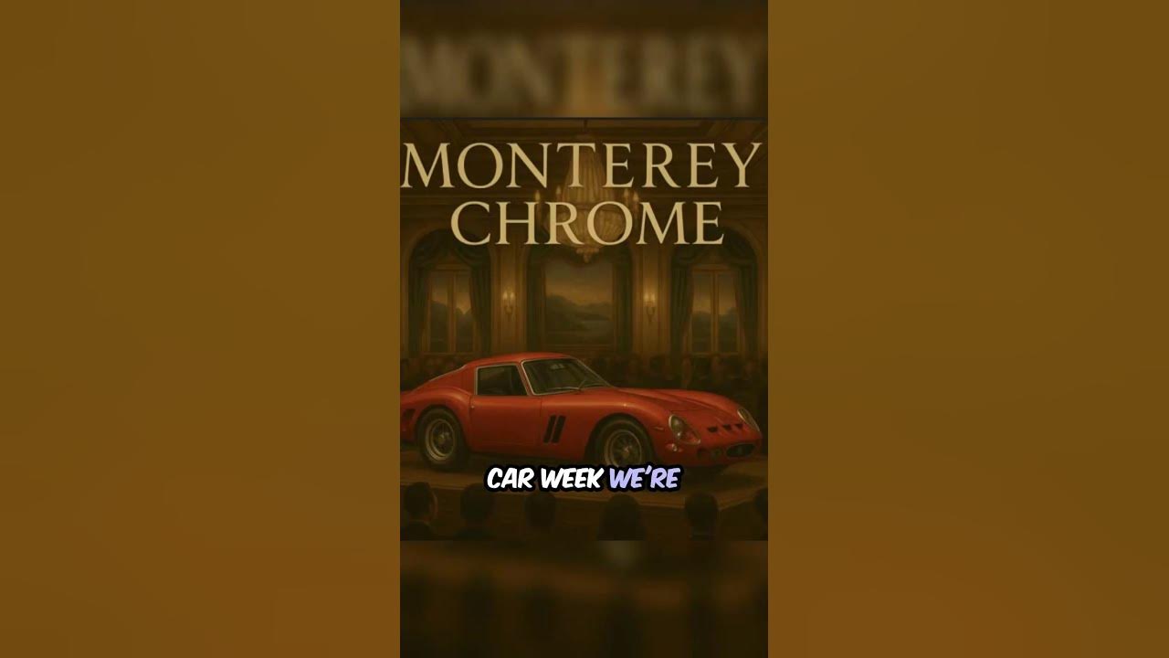 Monterey Car Week Song...full song on 8/7/25