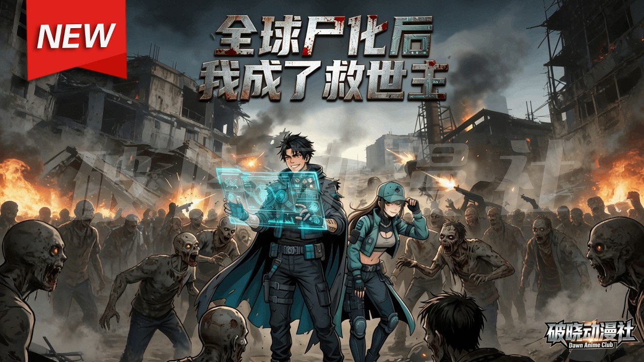 MULTISUB📢新番上线《全球尸化后我成了救世主》第1~93集丨全球尸化降临，秦岩觉醒科技系统，集合伙伴，以科技道具建立生存基地，救助流浪幸存者！#漫剧 #破晓动漫社