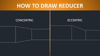 how to draw REDUCER || HVAC DRAFTING