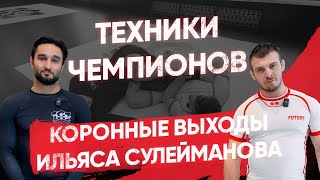 Коронные техники чемпионов / Выходы Ильяса Сулейманова