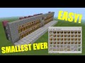 Minecraft Bedrock: MULTI-ITEM AUTOMATIC STORAGE SYSTEM [Smallest Ever, Fast, and Cheap!]