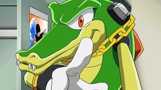 Sonic X TTA & Pokemon X&Y Vector The Crocodile Julie Bruin & Clemont's Chespin VS Searchman Music