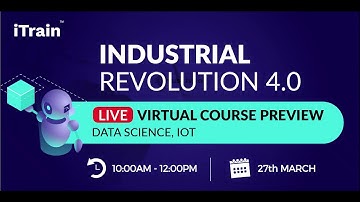 Industry Revolution 4.0 [Part 2]:  Internet of things FREE Webinar