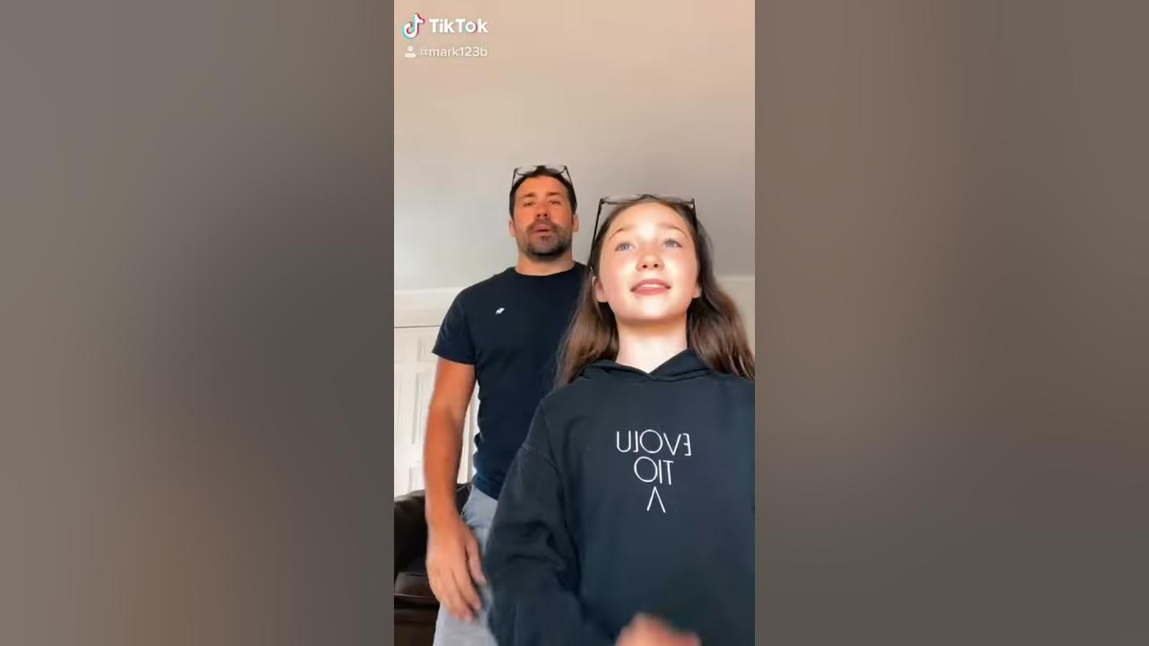 Dad daughter TikTok - YouTube - Who Is Scout And Violet's Dad Tiktok