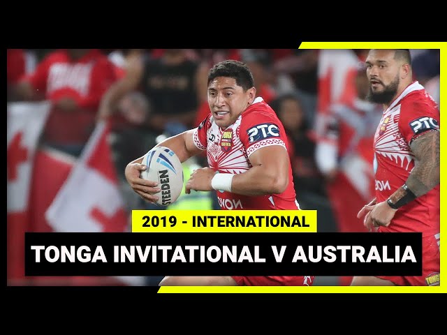 Tonga Invitational v Australia | Full Match Replay | Test, 2019 |  Internationals - YouTube