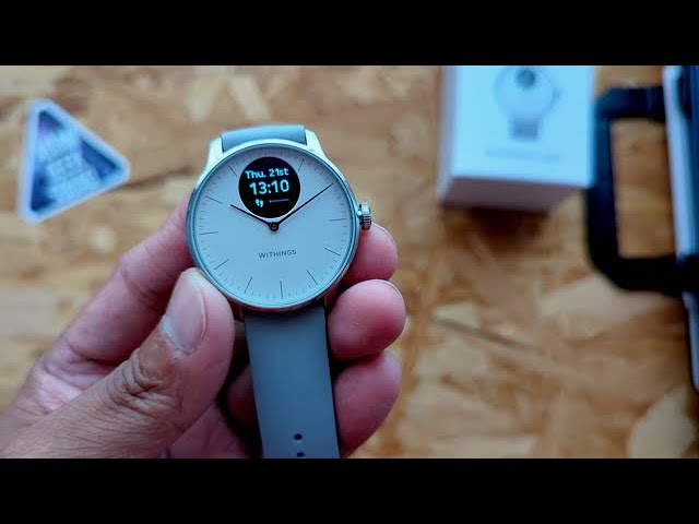 Withings ScanWatch Light - Replace Watch Bands and Watch Band Size - YouTube