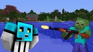 Sezon 9 Minecraft Modlu Survival Multi Bölüm 1 - Silahlı Zombiler