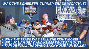 Was the Trea Turner-Max Scherzer Trade Worth It? Reviewing the Deal, Futures of Ruiz/Gray & More!