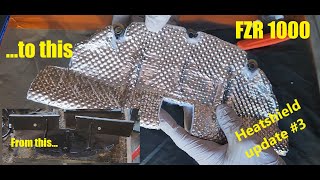 FZR 1000 Exup update #3 (Heat-shield installation)