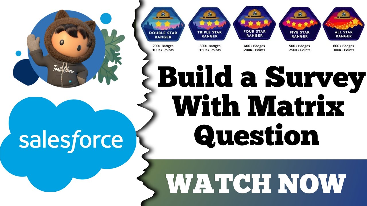 Build a Survey with Matrix Questions | Matrix-Format Questions for ...