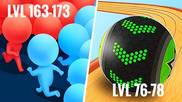 Going Balls | Count Masters - All Level Gameplay Android,iOS - NEW APK UPDATE