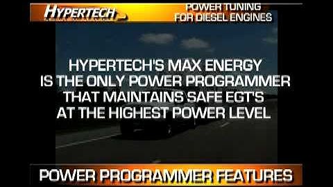 Hypertech Max Energy Power Tuning for Diesel Engines Feature