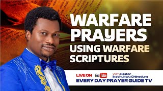 PRAY WITH THIS WARFARE SCRIPTURES | WARFARE PRAYERS USING WARFARE SCRIPTURES