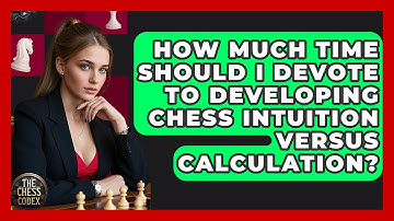 How Much Time Should I Devote To Developing Chess Intuition Versus Calculation? - The Chess Codex