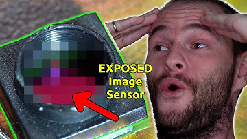EXPOSING The Raspberry Pi Camera Sensor - Teardown & Speedrunning Custom Lens Systems