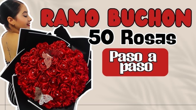 REGALO MUY FÁCIL Y ECONÓMICO ♥️ RAMO DE FLORES DE PAPEL 