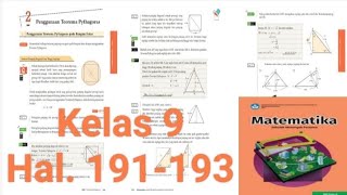 Matematika, Kelas 9, Kurikulum Merdeka, Halaman 191-193