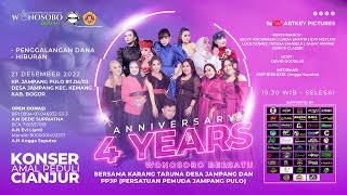 Anniversary 4 Tahun Wonosobo Bersatu I Konser Amal Peduli Cianjur 21 Desember 2022