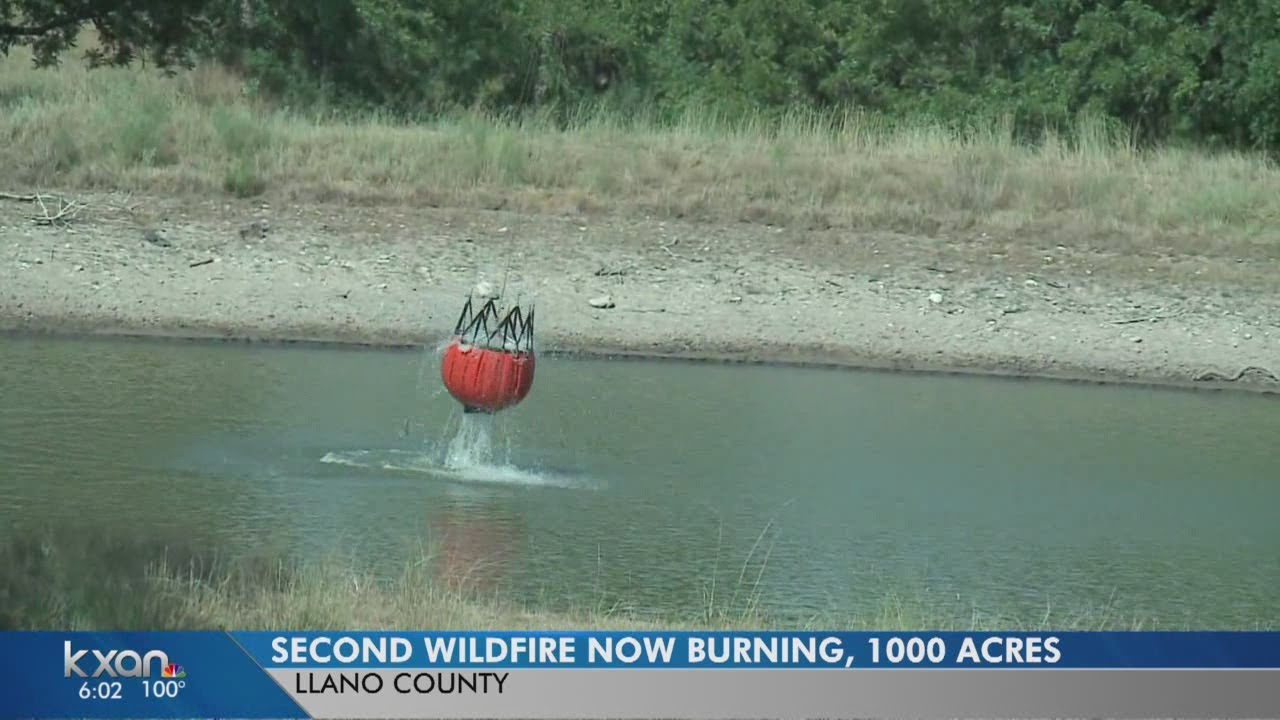 2nd wildfire in Llano County has burned 1,000 acres