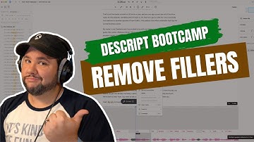 Easily Remove Filler Words from Your Podcast (Descript Bootcamp)