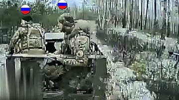 FPV drones of the Ukrainian 63rd Mechanized Brigade, blow up Russian equipment.