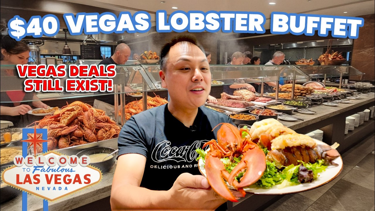 $40 Vegas Lobster Buffet Deal - The last true lobster buffet in Vegas!