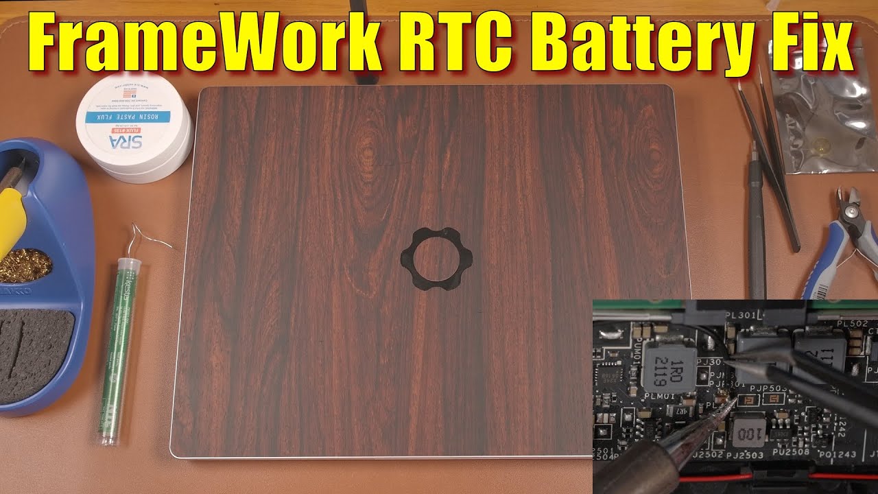 Framework Laptop Repair RTC Battery Substitute Module Install YouTube Framework Laptop Repair RTC Battery Substitute Module Install YouTube